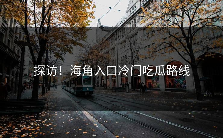探访！海角入口冷门吃瓜路线