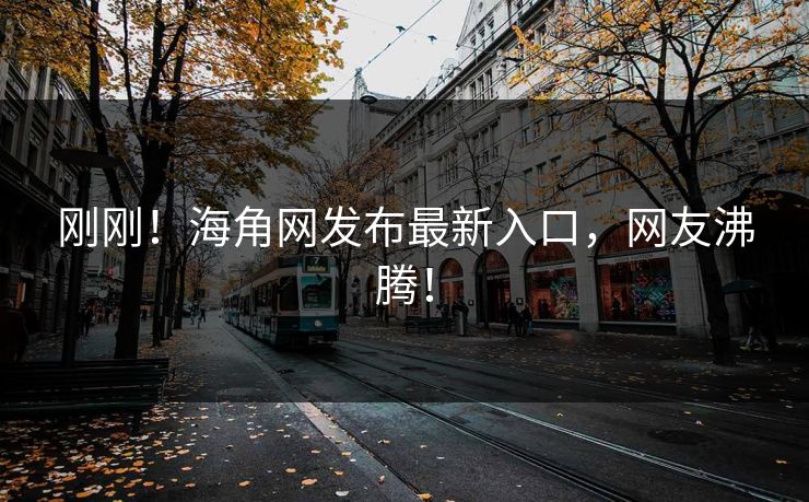 刚刚！海角网发布最新入口，网友沸腾！